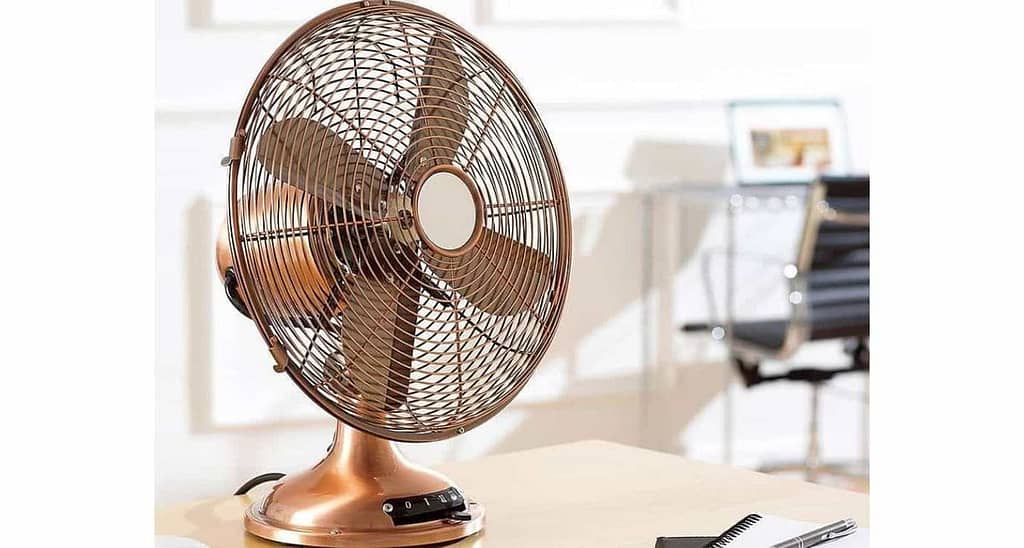 table fan