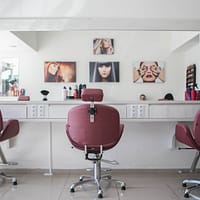 beauty salon photo of saloon interior view