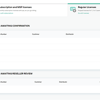 Kaspersky License Management Portal