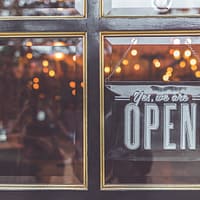 Tips for Starting open signage on door