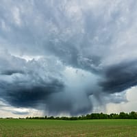 microburst thunderstorm