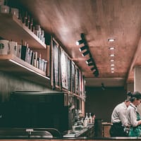 barista in coffee shop