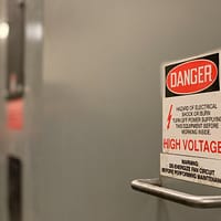 danger high voltage signage