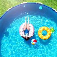 above-ground pool