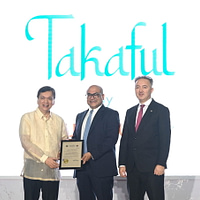 L-R: Atty. Reynaldo Regalado, Insurance Commissioner, Sanjay Chakrabarty, Pru Life UK President & CEO, and Solmaz Altin, Prudential Strategic Business Group Managing Director