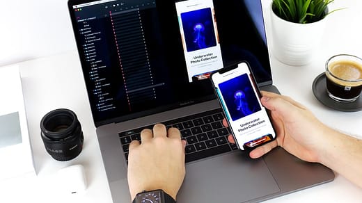 person holding black Android smartphone