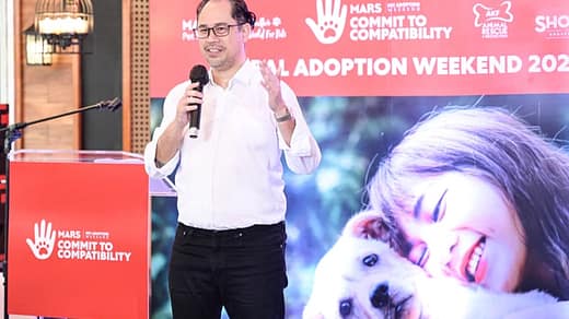 John Racoma, General Manager of Mars Pet Nutrition Philippines